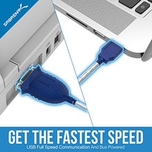 Carica l'immagine nel visualizzatore di Gallery, Sabrent Cavo Convertitore da USB 2.0 a Seriale (9 pin) DB-9 RS-232 0,60 M