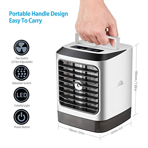 Mini Condizionatore Portatile USB - 4 In 1 Per Rinfrescare Estate - Foto 3