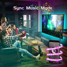 Carica l'immagine nel visualizzatore di Gallery, Striscia LED USB WiFi con Telecomando a Infrarossi, Maxcio Tv 2m