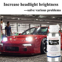 Carica l'immagine nel visualizzatore di Gallery, Rinnova fari Auto, 800g Lucida fari auto,Polimero liquido per il ripristino dei fari, ripristino fanali e lucidatura fari Auto bottiglia di ricarica per fari ingialliti e opacizzati per Auto e Moto