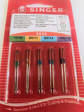 Carica l'immagine nel visualizzatore di Gallery, Singer 2020 823 R - Aghi per i tessuti di cotone, 10 pezzi