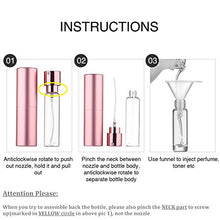 Carica l'immagine nel visualizzatore di Gallery, Atomizzatore Profumo Ricaricabile 20ml Faireach Bottiglia Spray Nero