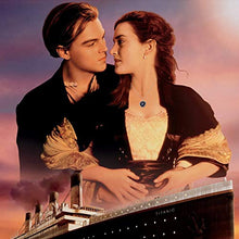 Carica l&#39;immagine nel visualizzatore di Gallery, Collana Cuore dell&#39;oceano, con ciondolo Titanic in scatola di legno Blu - Ilgrandebazar