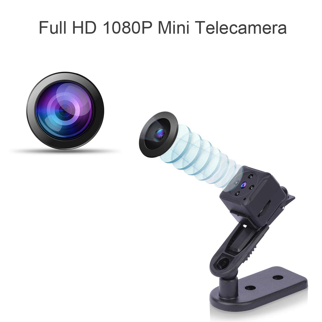 Telecamera Nascosta Spia Supoggy Mini Telecamera Videocamera Spia