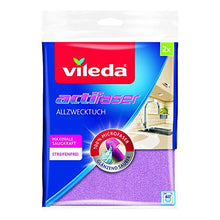 Carica l'immagine nel visualizzatore di Gallery, Vileda Actifibre Panni Microfibra, Multiuso, Tecnologia Actifibre,...