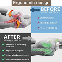 Carica l'immagine nel visualizzatore di Gallery, Dioxide Leg Pillow Dispositivo Medico Morbido Cuscino Memory Foam per Gambe...