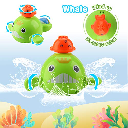 Gioco Da Bagno Per Bambini - Set Pesca Magnetica Con Pistole Acqua, Per 1-3 Anni, 7 Pesci Colorati - Foto 9