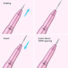 Carica l'immagine nel visualizzatore di Gallery, 20000Giri La rettificatrice professionale elettrico di chiodo e rosa - Ilgrandebazar