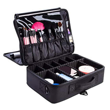 Carica l'immagine nel visualizzatore di Gallery, Feibrand Professionale Trousse Trucco Borsa Cosmetici Organizzatore Case...