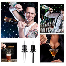 Carica l'immagine nel visualizzatore di Gallery, Confezione da 12 Tappi in Acciaio Inox Beccuccio Conico Liquore Winestopper-a - Ilgrandebazar