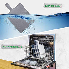 Carica l'immagine nel visualizzatore di Gallery, Hodekt Tagliere da Cucina Set di 4, Taglieri con Ripiano e Maniglia,...