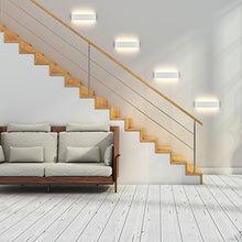 Carica l'immagine nel visualizzatore di Gallery, 2 Pezzi LED Lampada da Parete 16W Bianco 2x 16w Caldo - Alluminio