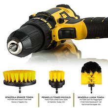 Carica l'immagine nel visualizzatore di Gallery, StillCool Spazzola per Trapano, Confezione da 3 Drill Brush 2" 3.5" 4" Power...