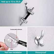 Carica l'immagine nel visualizzatore di Gallery, Hoomtaook Appendi Accappatoio Gancio 2 Uncini Per Asciugamano,...