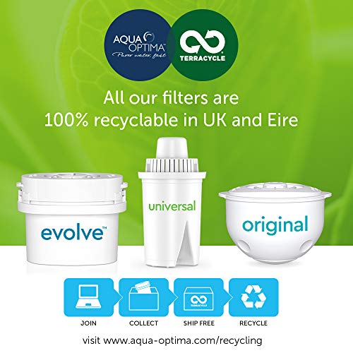 Cartucce Filtro Aqua Optima Evolve+ - Confezione Da 12 (12 Mesi) - Filtrazione 5 Stadi Per Acqua Di Rubinetto - Foto 7