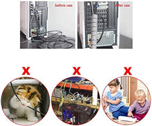 Carica l'immagine nel visualizzatore di Gallery, Asiv Tubo Raccogli Cavi, Diametro 9-35mm, 10 Metri, Nero 12mm - Ilgrandebazar