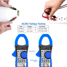 Carica l'immagine nel visualizzatore di Gallery, Pinza Amperometrica Professionale AP-570C True RMS & 4000 Conteggio Senza...