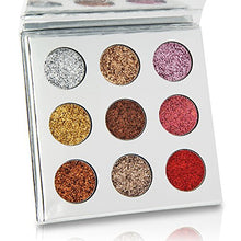 Carica l'immagine nel visualizzatore di Gallery, TZ COSMETIX - Galaxy 9 colori Palette di ombretti Glitter - Polvere di... - Ilgrandebazar