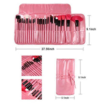 Carica l'immagine nel visualizzatore di Gallery, GUSODOR 24PCs Trucco Pennelli Kit | Cosmetici Spazzola Maniglia Legno rosa - Ilgrandebazar