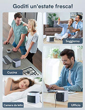 Carica l'immagine nel visualizzatore di Gallery, Homitt Mini Raffreddatore D'aria,Personale Condizionatori Raffrescatore...