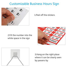 Carica l'immagine nel visualizzatore di Gallery, KATOOM Segno Aperto e Chiuso, orario di Apertura Aperto/Chiuso a... - Ilgrandebazar