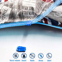 Carica l'immagine nel visualizzatore di Gallery, alenyk [Marchio Italiano Sacchetti Salvaspazio Sacchi Sottovuoto 70x90cm...