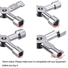 Carica l'immagine nel visualizzatore di Gallery, 4-Modi Multifunzionale Chiave di Utility per Elettrico Acqua Gas Metro... - Ilgrandebazar