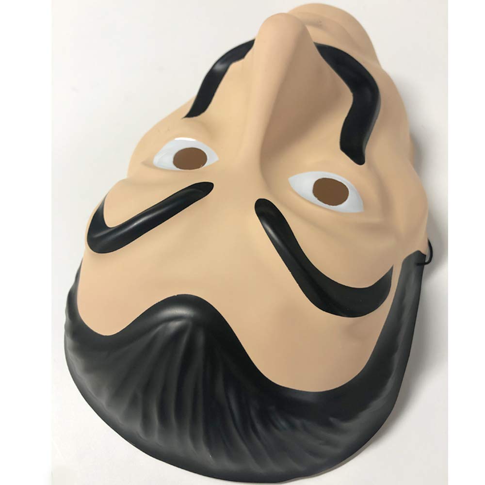 Costumi La Casa di Carta. Maschere di Dalí