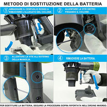 Carica l'immagine nel visualizzatore di Gallery, Flylinktech 3000mAh 21.6V Dyson V6 Li-ion batteria di sostituzione per