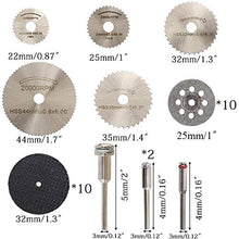 Carica l'immagine nel visualizzatore di Gallery, Nahuaa 30 Pz Dischi Taglio Dremel Set Lama HSS Sega Circolare Mini Dischi... - Ilgrandebazar