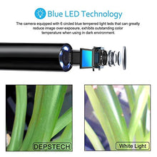 Carica l'immagine nel visualizzatore di Gallery, Depstech Endoscopio USB Semirigido Telecamera di Controllo 50HD - Ilgrandebazar