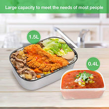 Carica l'immagine nel visualizzatore di Gallery, homeasy Scaldavivande Elettrico Portavivande Portatile in Acciaio... - Ilgrandebazar