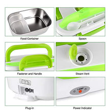 Carica l'immagine nel visualizzatore di Gallery, homeasy Scaldavivande Elettrico Portavivande Portatile in Acciaio... - Ilgrandebazar