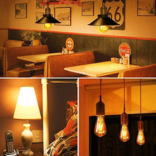 Carica l'immagine nel visualizzatore di Gallery, LED Lampadina Vintage Edison, 4W 220V E27 2600-2700K 400LM Edison Led St64 - Ilgrandebazar