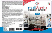 Carica l'immagine nel visualizzatore di Gallery, Sanity 101 Igienizzante Superfici Certificato Haccp Con Alcool E Sali...
