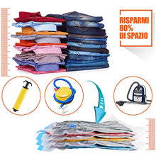 Carica l'immagine nel visualizzatore di Gallery, alenyk [Marchio Italiano Sacchetti Salvaspazio Sacchi Sottovuoto 70x90cm...