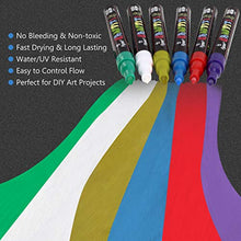 Carica l'immagine nel visualizzatore di Gallery, RATEL Pennarelli a Vernice acrilica, 18 Colori Premio Impermeabile 18 Pezzi