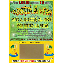 Carica l'immagine nel visualizzatore di Gallery, Gratta E Vinci Scherzo Horus Creations - 2 Biglietti Turista A Vita - Ilgrandebazar