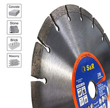 Carica l'immagine nel visualizzatore di Gallery, S&R Disco Diamantato 230 x 22,2 mm Standard Universale per 230 x
