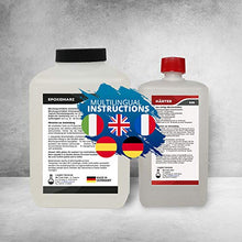 Carica l'immagine nel visualizzatore di Gallery, Resina Epossidica Transparente 2,25kg Bicomponente A+B | Transparente... - Ilgrandebazar