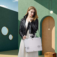 Carica l'immagine nel visualizzatore di Gallery, Joligrace Valigetta Trucchi Beauty Case Valigia Porta Silver