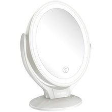 Carica l'immagine nel visualizzatore di Gallery, Aesfee 7X Specchio Ingranditore per Trucco con Luce LED, Bianco - Ilgrandebazar