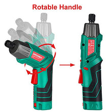 Carica l'immagine nel visualizzatore di Gallery, Cacciavite Elettrico 6N.m, HYCHIKA Avvitatore (Par max 6 N.m, 3.6... - Ilgrandebazar