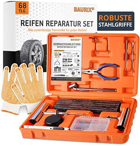 Kit Riparazione Pneumatici Da 53 Pezzi, Tasselli In Acciaio Al Tungsteno 42mm, Robusto E Resistente