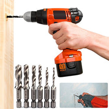 Carica l'immagine nel visualizzatore di Gallery, Set di 6 Viti Maschi Yosoo, Inserto per Maschio Combinato a Macchina, HSS,... - Ilgrandebazar