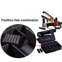 Carica l'immagine nel visualizzatore di Gallery, Feibrand Professionale Trousse Trucco Borsa Cosmetici Organizzatore Case...