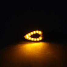 Carica l'immagine nel visualizzatore di Gallery, OSAN Indicatori di direzione, 4 Pz 13 LED Frecce Motociclo Lampade Ambra 2pz - Ilgrandebazar