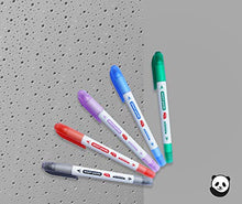 Carica l'immagine nel visualizzatore di Gallery, 5 Pennarelli per Lavagnette – Doppia Punta, Media e Fine – Subito Asciutti,... - Ilgrandebazar