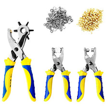 Carica l'immagine nel visualizzatore di Gallery, S&R Fustellatrice/Occhiellatrice/Perforatrice per Cuoio, Teloni, Pelle,...