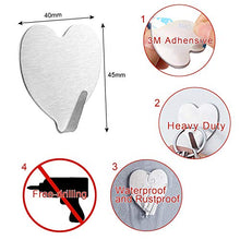 Carica l'immagine nel visualizzatore di Gallery, Huker Ganci per Termoarredo Bagno 6 Pezzi di Appendini e 6...